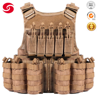 Colete à prova de balas de grau militar NIJ III com placas balísticas almofadas de trauma macias