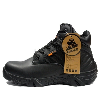 Botas masculinas à prova d'água de combate Botas de deserto de combate Botas de caminhada de tornozelo