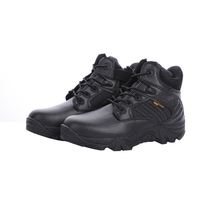 Botas masculinas à prova d'água de combate Botas de deserto de combate Botas de caminhada de tornozelo