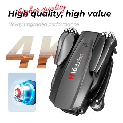 H16 Mini RC Drone HD Câmera Wifi Fpv Quadcopter dobrável sem escovas Drones profissionais Brinquedos para crianças 14Y+