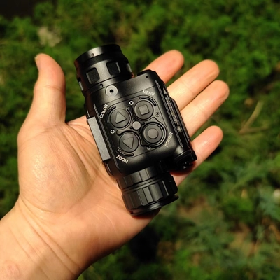 Equipamento militar tático de visão mini montado na cabeça com imagem térmica multifuncional