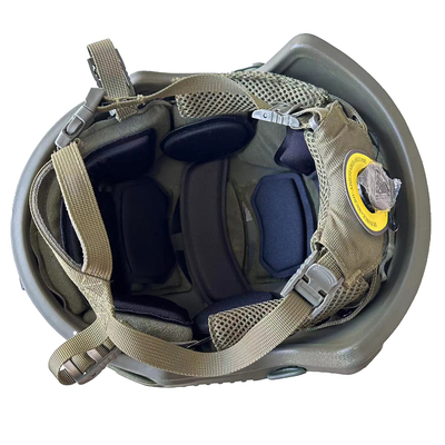 FAST Helmet NIJ IIIA Balístico Kevlar tático balístico Grande tamanho Alto corte Capa Verde do Exército