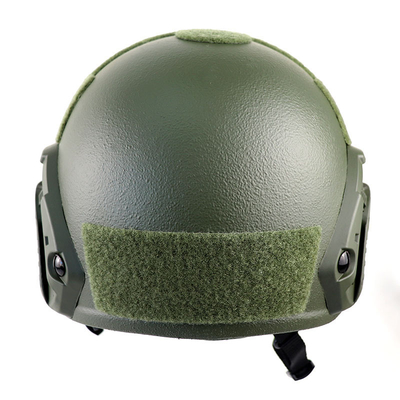 FAST Helmet NIJ IIIA Balístico Kevlar tático balístico Grande tamanho Alto corte Capa Verde do Exército