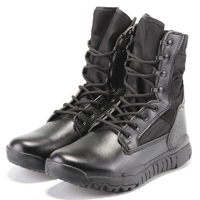 Botas táticas com suporte de tornozelo para pessoal de segurança