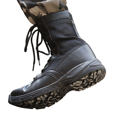 Botas de borracha de combate com revestimento isolado para homens