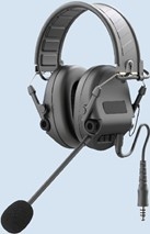 Fones de ouvido ENc com microfone ambiental e som