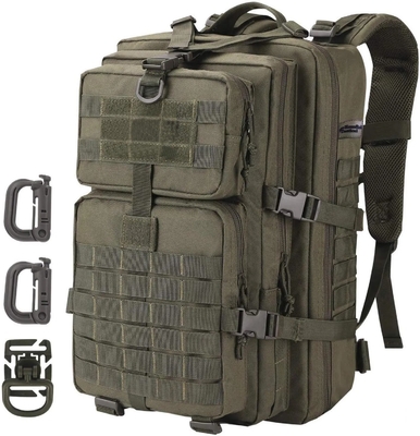 Montanismo Caminhadas Saco tático Ginásio Desporto Interior Zipper Bolso 600D Poliéster Armazenamento de Viagem Mochila tática