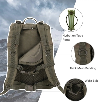 Bolsa de primeiros-socorros tática de 10L com fivela de libertação rápida / Saco tático de primeiros-socorros com faixa refletora
