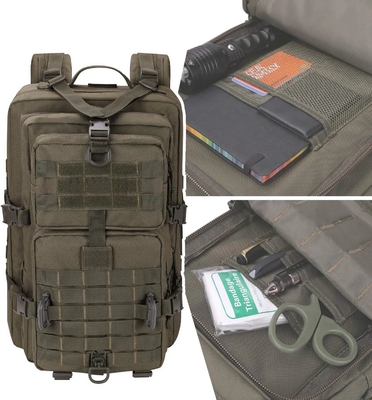 Bolsa de primeiros-socorros tática de 10L com fivela de libertação rápida / Saco tático de primeiros-socorros com faixa refletora