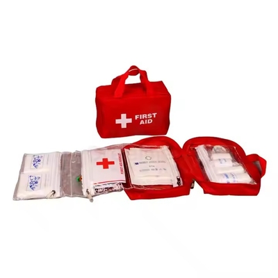 Caixa portátil de kit de primeiros socorros à prova d'água do lado da estrada Kit de primeiros socorros de emergência Kit de primeiros socorros de escritório em casa Kit de primeiros socorros de viagem