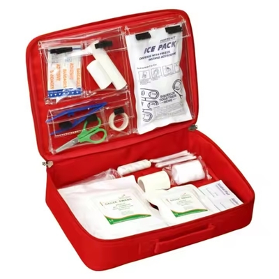 Caixa portátil de kit de primeiros socorros à prova d'água do lado da estrada Kit de primeiros socorros de emergência Kit de primeiros socorros de escritório em casa Kit de primeiros socorros de viagem