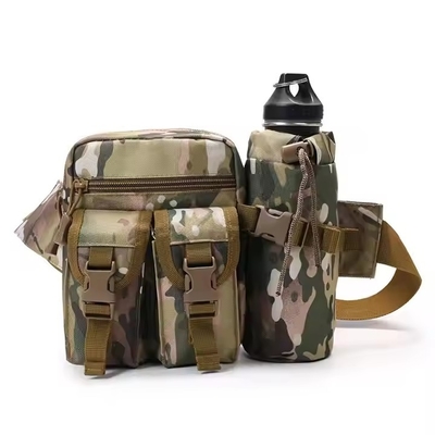 Bolsa de caminhada de acampamento de polietileno multiuso com ferramenta de camuflagem de ombro tática durável