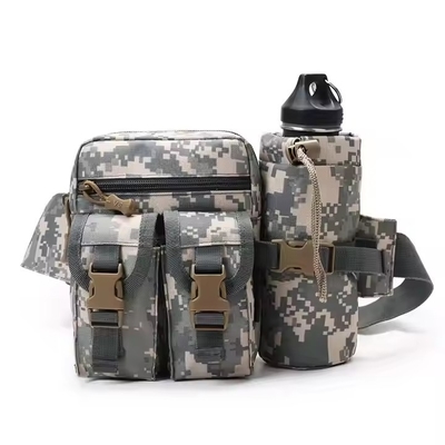 Bolsa de caminhada de acampamento de polietileno multiuso com ferramenta de camuflagem de ombro tática durável