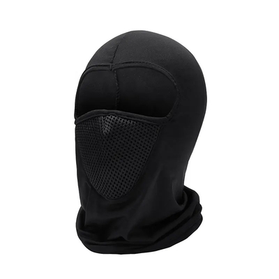 Balaclava tática máscara facial preto Balaclava tática customizada para homens esportes ao ar livre viagens