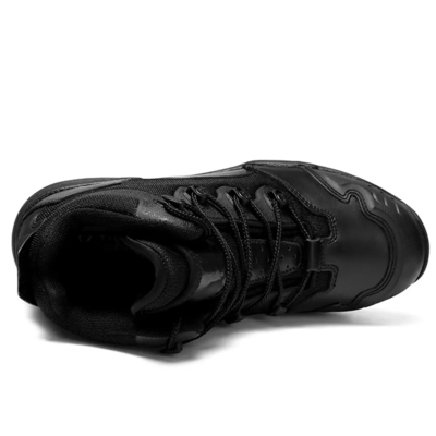 Botas Leves Tácticas Preto EVA Botas de Couro Suédo Para Homens