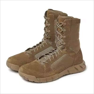 Custom Hiking Treinamento ao ar livre Borracha Altama Jungle Khaki Boots de Combate Táctico Leve Para Homens