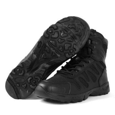 Botas militares táticas masculinas Botas masculinas de combate no deserto Botas de caminhada ao ar livre Botas e tornozelos.