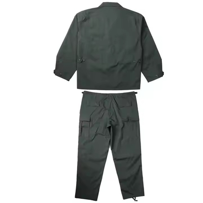 Logotipo personalizado BDU Combat Suit Solid Deep Green Uniforme tático