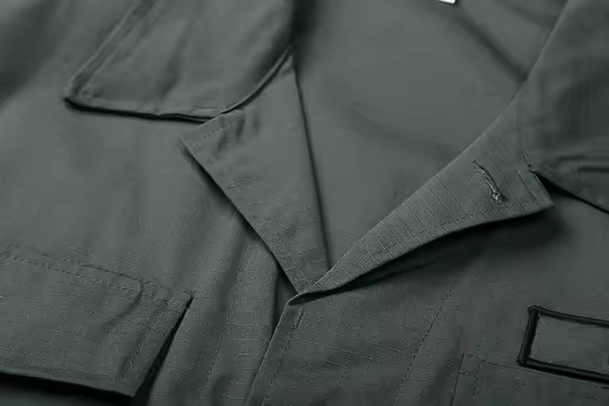 Logotipo personalizado BDU Combat Suit Solid Deep Green Uniforme tático