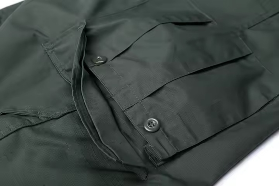 Logotipo personalizado BDU Combat Suit Solid Deep Green Uniforme tático