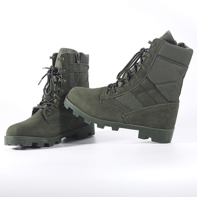 China Xinxin Esporte de borracha masculino Caminhada Treinamento ao ar livre Combate Escalada Sapatos altos 9 polegadas