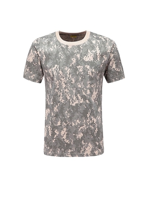 China Xinxin Fabricante Camuflagem pescoço redondo algodão puro manga curta camiseta de treinamento tático