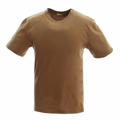 China Xinxin Fabricante Camuflagem pescoço redondo algodão puro manga curta camiseta de treinamento tático