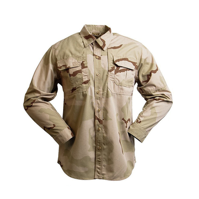 Camisa e calças de uniforme de combate tático com almofadas de cotovelo e joelho Cores de camuflagem do equipamento tático