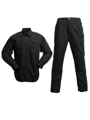 Camisa e calças de uniforme de combate tático com almofadas de cotovelo e joelho Cores de camuflagem do equipamento tático