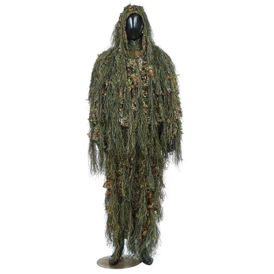 China Xinxin Tactical Caça ao ar livre Treinamento durável Camuflagem Impermeável Respirável 3D Leaf Ghillie Suit