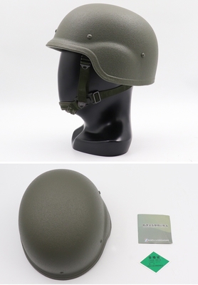FAST Nível II capacete à prova de balas feito de material de poliéster de alta qualidade e aramida, NIJ IIIA Forças Especiais Tácticas