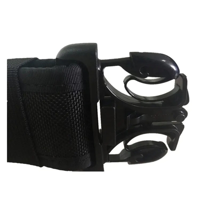 Cinturão tático de nylon para uso externo com fivela de libertação rápida