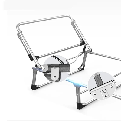 Equipamento tático para o exterior Cadeira de cama dobrável 800D Tecido de carga 200kg-300kg para atividades ao ar livre