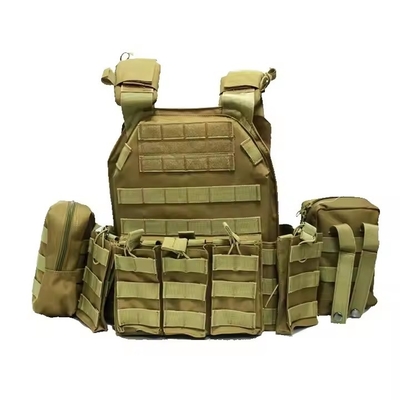 Carregador de placas de tecido de Oxford Veste impermeável Camuflagem Equipamento tático para treinamento tático