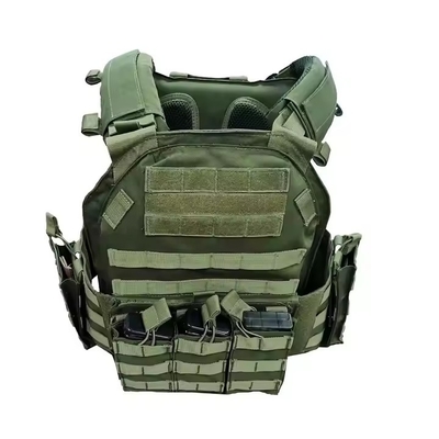Carregador de placas de tecido de Oxford Veste impermeável Camuflagem Equipamento tático para treinamento tático