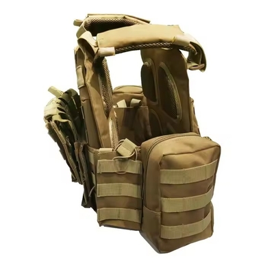 Carregador de placas de tecido de Oxford Veste impermeável Camuflagem Equipamento tático para treinamento tático