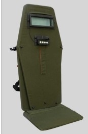 Alta resistência ao impacto Kevlar Escudo à prova de balas. Escudo balístico móvel