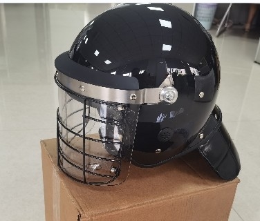 Anti capacete tático do controle de motim do PC do ABS do equipamento da polícia de motim