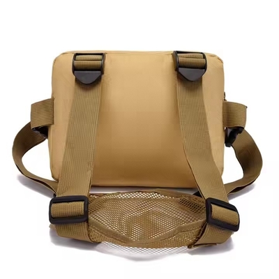 Colete tático para o exterior com cinto de ombro acondicionado Bolso de bolso Unisex