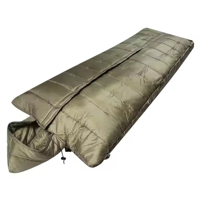 Customizado Camping ao ar livre Caminhadas Leve Inóspito Inverno Unisex Capuzado Sacos de Dormir
