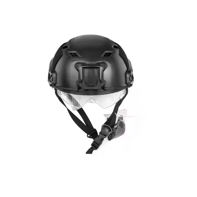 Casco tático SZXX com visor para treinamento tático, resistência ao tempo