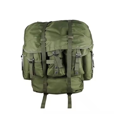 420D Nylon Olive Green Tactical Alice Pack Bag Para Escalada / Caminhada / Treinamento