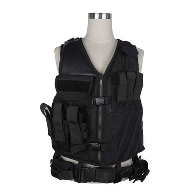 2.5kg Colete de Combate Militar Olive Drab com cintura ajustável e ombros desmontáveis