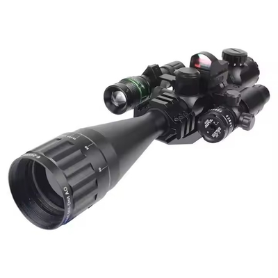 Mini Red Dot Sight + Red Laser Sight Combo Optical Scope Reflex Sight Scope para caça tática