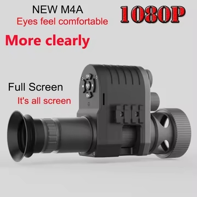 Visão noturna-4K Largo alcance Visão noturna Alcance para caça Monocular para adultos Treinamento tático e caça
