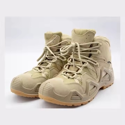 Gráfico Antiderrapante Combate Jungle Divisão Suede sola externa PU Borracha botas táticas para homens