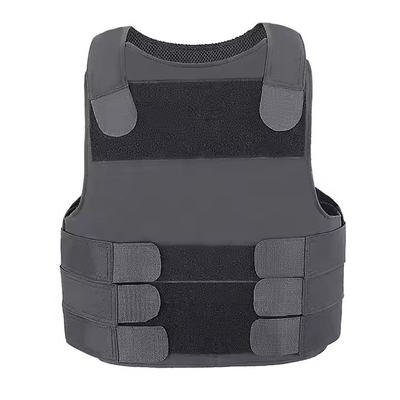 Preto Dimensão ajustável Protecção antipunhal Vestido de Proteção Pessoal Táctico Para Homens