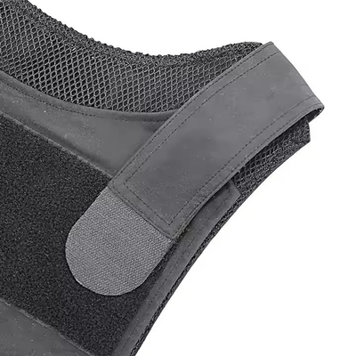 Preto Dimensão ajustável Protecção antipunhal Vestido de Proteção Pessoal Táctico Para Homens