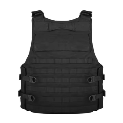 Colete tático fábrica de Oxford Colete de treinamento para homens negros Colete de caça Molle Plate Carrier Colete tático de serviço