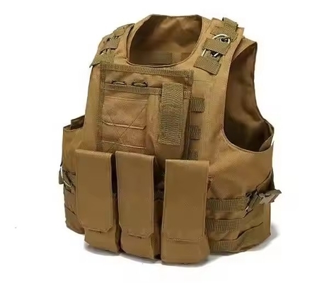 Vestido de caça ao ar livre. Vestido tático de tecido de oxford. Vestido de combate.